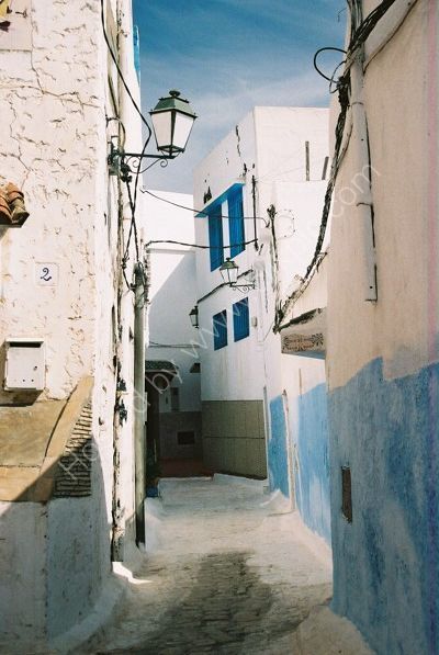 Street in Oudaia Kasbah, Rabat